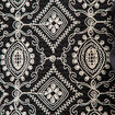 Cardigan sans manches avec broderies noir femme