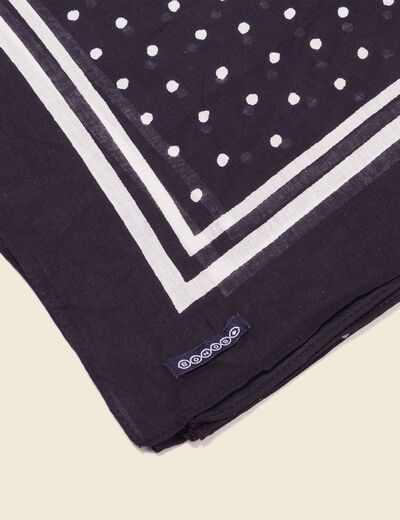 Foulard blanc femme
