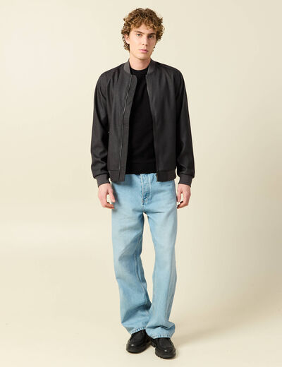 T-shirt en coton noir homme