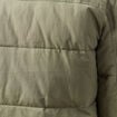 Doudoune droite mi-longue vert kaki homme