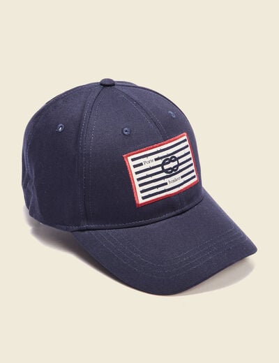 Casquette bleu marine homme