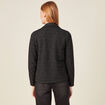 Gilet manches longues noir femme