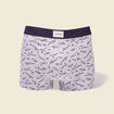 Lot 2 boxers bleu marine homme