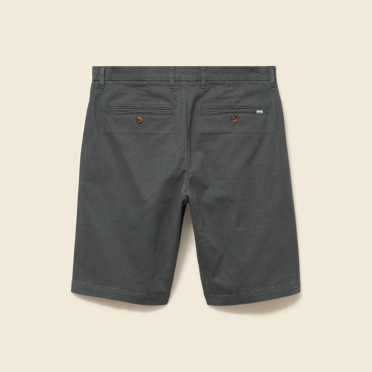 Short vert kaki homme