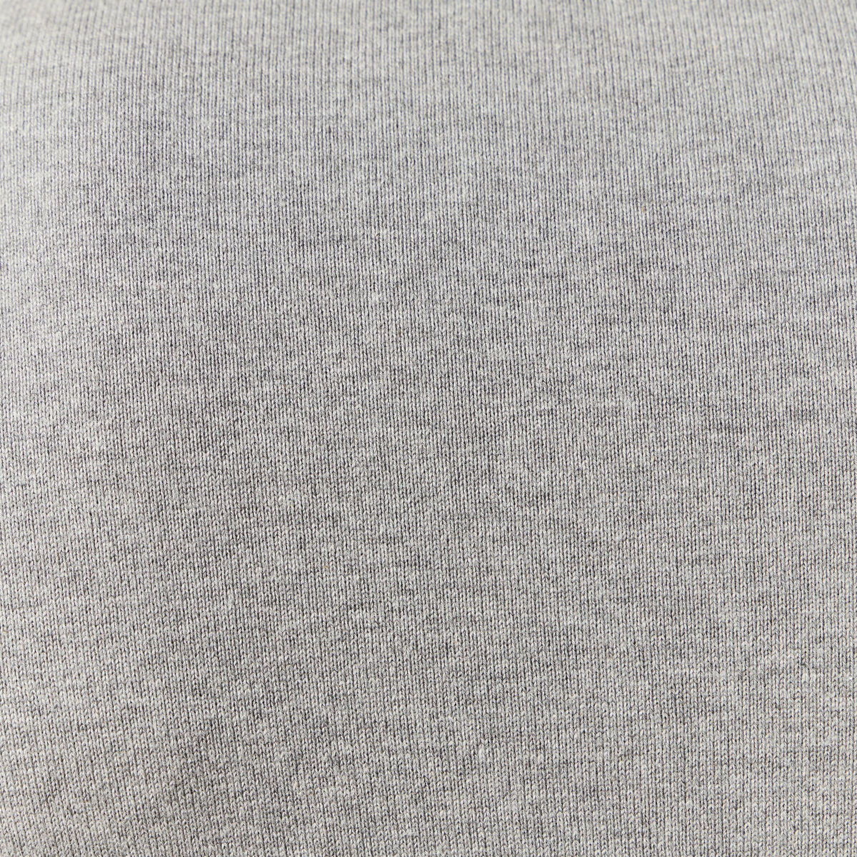 Pull droit court manches longues gris homme