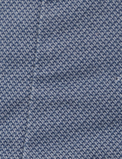 Bermuda droit éco-responsable bleu gris homme