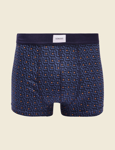 Lot 2 boxers marron homme