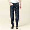 Jeans straight longueur 34 denim denim dirty homme