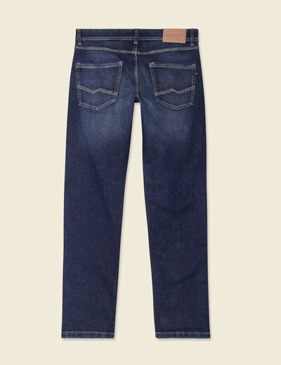 Jeans straight ultra stretch denim brut homme