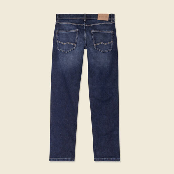 Jeans straight ultra stretch denim brut homme
