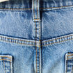 Jeans straight longueur 32 en coton denim stone homme