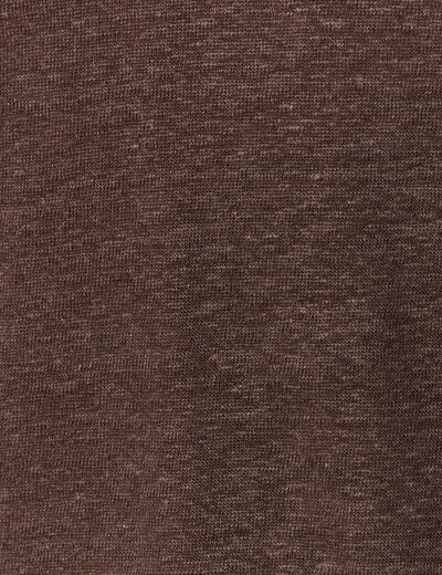 T-shirt éco-responsable marron femme