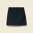 Jupe courte bleu marine femme