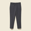 Pantalon droit longueur 32 gris fonc&eacute; homme