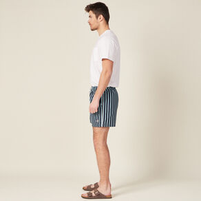 Short de bain bleu marine homme