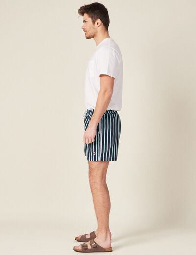 Short de bain bleu marine homme
