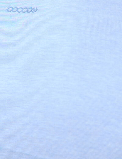 T-shirt cintr&eacute; col rond manches courtes bleu violet homme