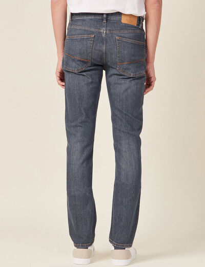 Jeans straight denim dirty homme