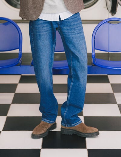Jeans regular longueur 34 denim used homme