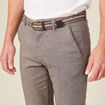 Pantalon chino straight gris foncé homme