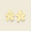 Boucles d'oreilles jaune pastel femme