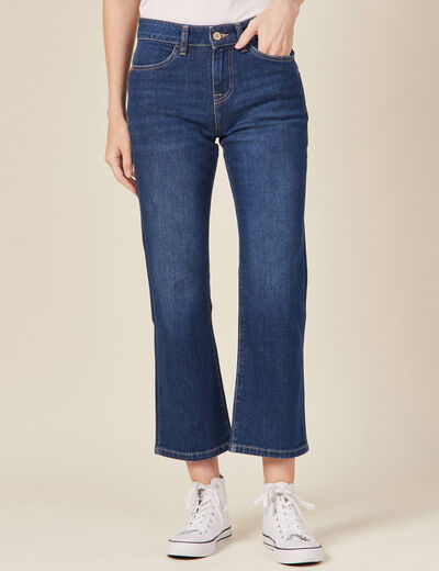 Jeans éco-responsable denim stone femme