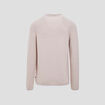 Pull manches longues beige homme