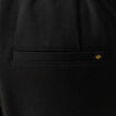Pantalon slouchy taille haute 7/8&egrave;me noir femme