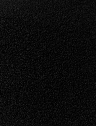 Gilet sans manches r&eacute;versible noir femme