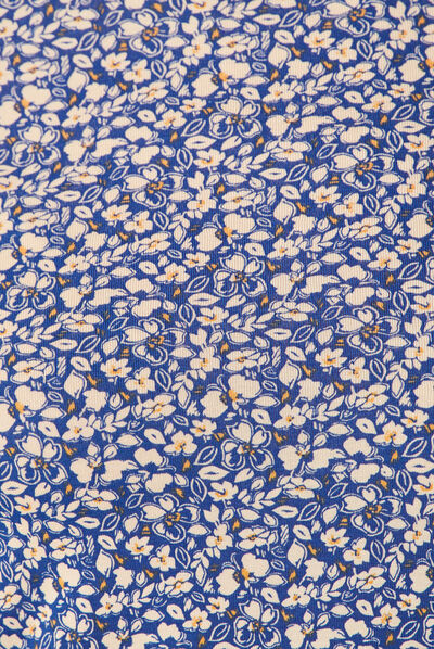 T-shirt manches longues bleu femme