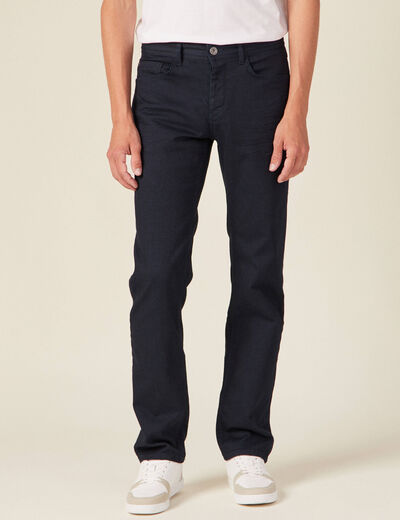 Jeans regular denim brut homme