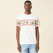 T-shirt manches courtes rose homme