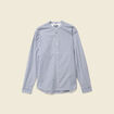 Chemise manches longues bleu marine homme
