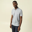Polo manches courtes gris fonc&eacute; homme