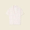 T-shirt manches courtes brodé blanc femme