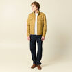 Veste col montant manches longues camel homme