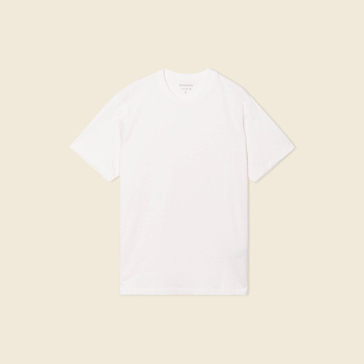 T-shirt éco-responsable ecru homme