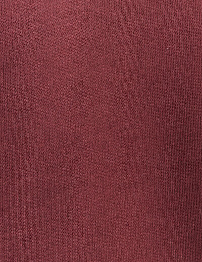 Sweat manches longues rouge fonc&eacute; homme