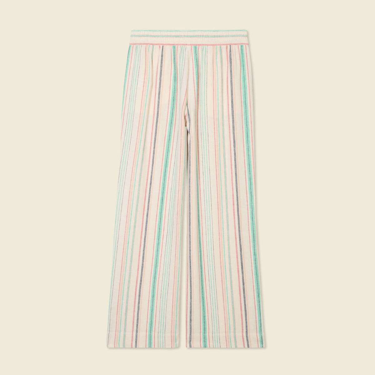 Pantalon large fluide blanc femme