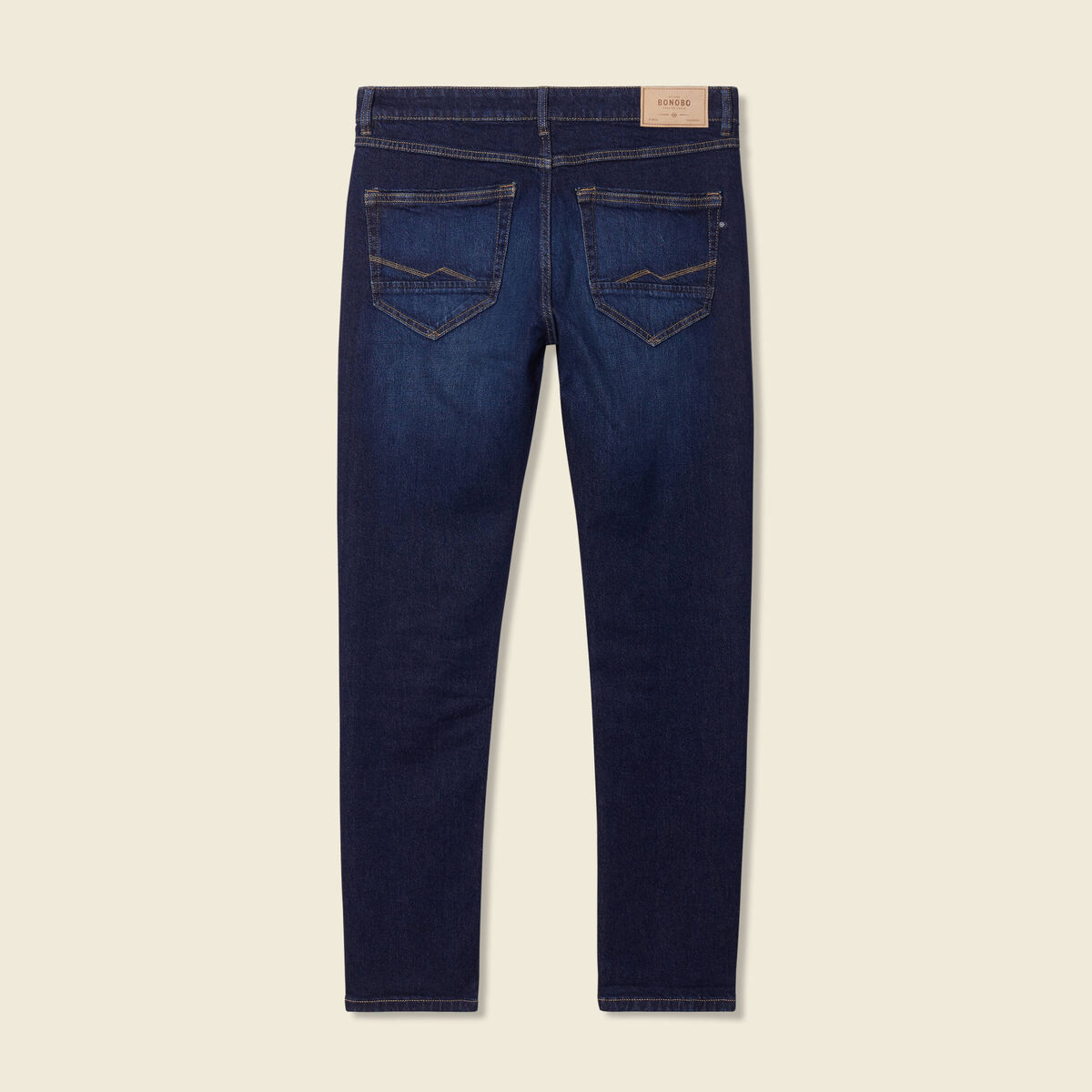 Jeans slim 5 poches denim brut homme