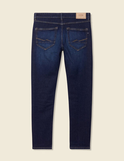 Jeans slim 5 poches denim brut homme