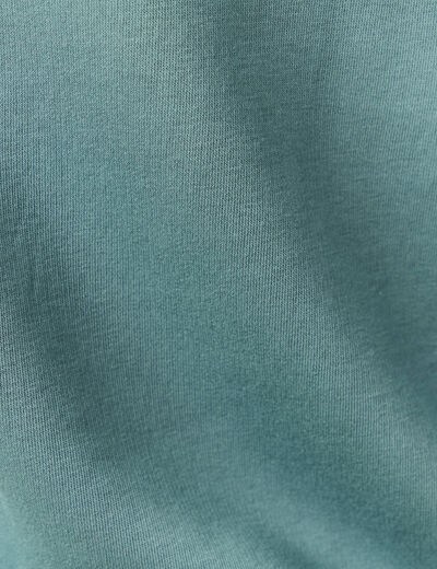Sweat à capuche vert foncé homme