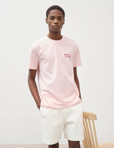 Short jogpant ecru homme