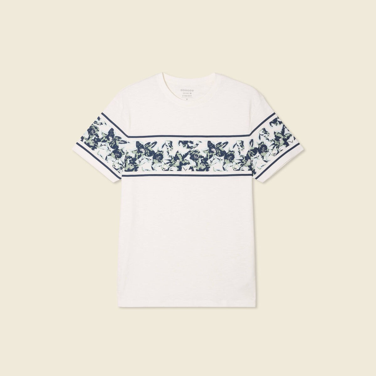 T-shirt éco-responsable bleu ciel homme