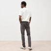 Jeans skinny tapered denim snow noir homme
