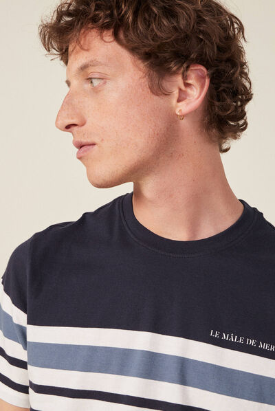 T-shirt manches courtes ecru homme