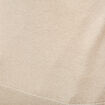 Polo manches courtes col cubain beige homme