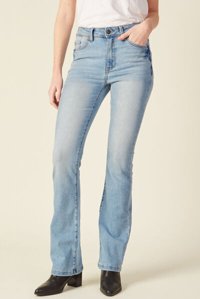 Jeans Yoko - bootcut denim used femme