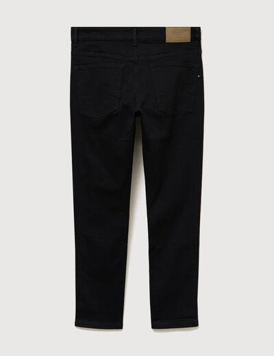 Jeans slim longueur 30 denim noir homme