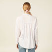 Chemise éco-responsable blanc femme